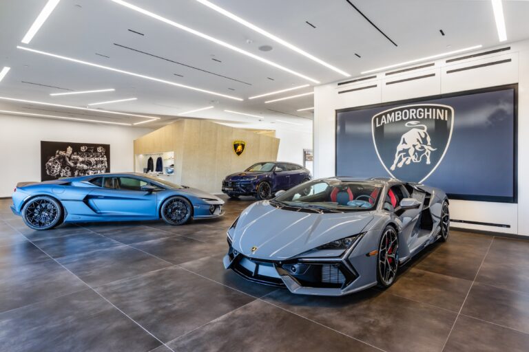 Lamborghini estrena un salón de exposiciones rediseñado en San Francisco