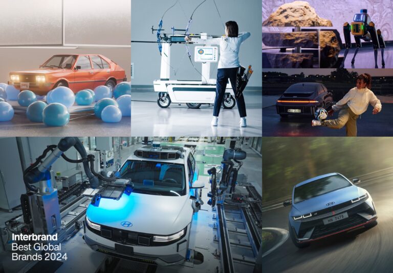 Hyundai Motor asciende al puesto 30 del top 30 mundial en el ranking Interbrand de 2024