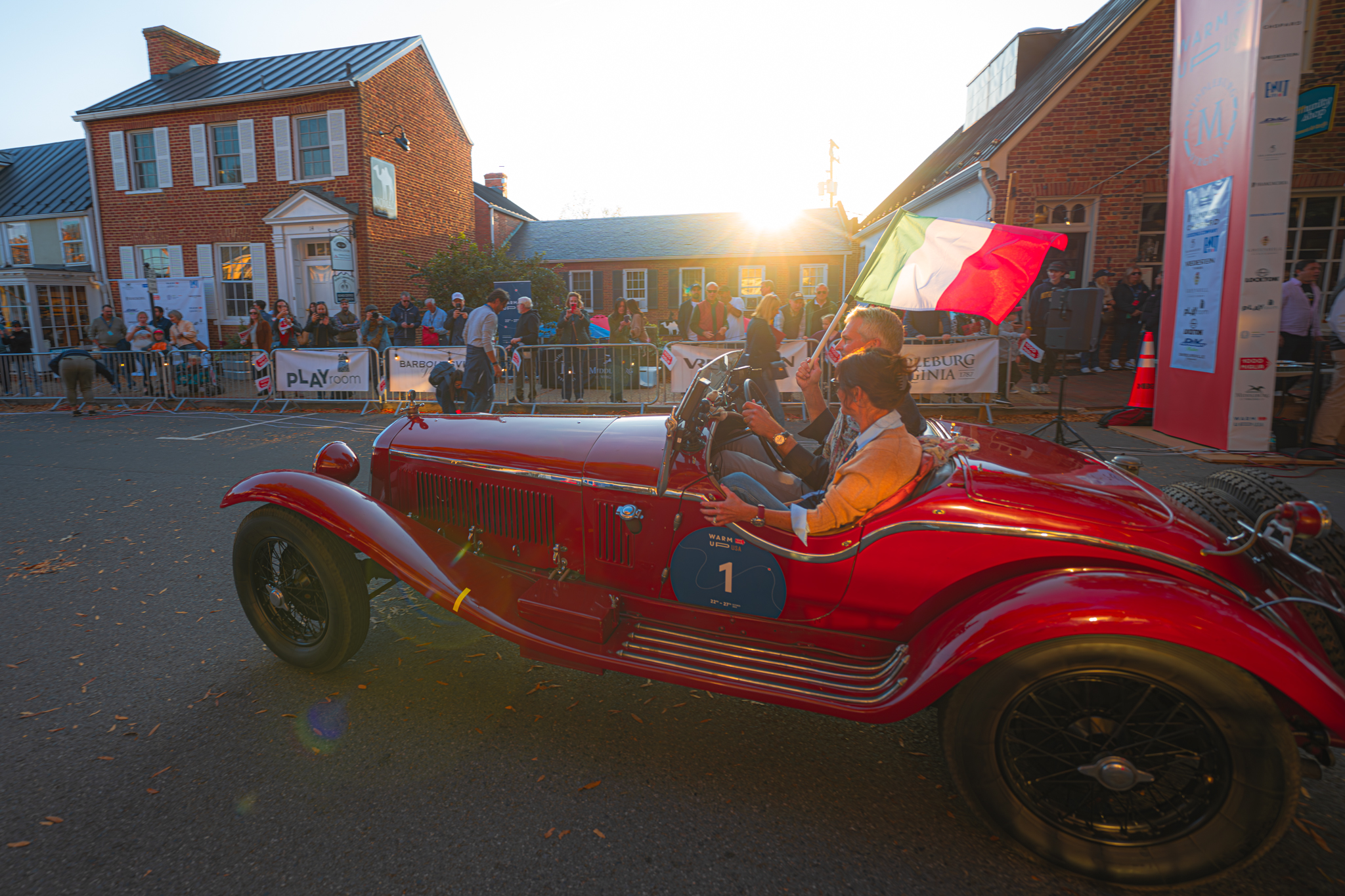 Shawn y Leanne Till vuelven a competir en la 1000 Miglia de Estados Unidos en 2024 con un Alfa Romeo 6C de 1931