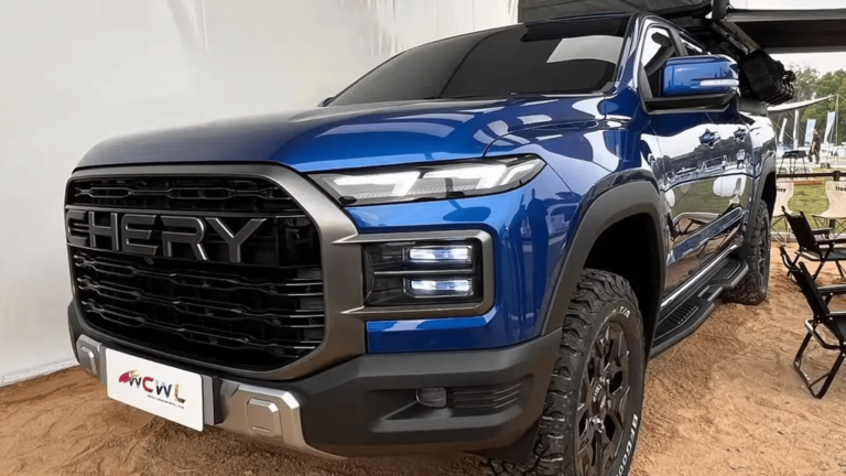 Chery está lista para llevar su nueva Pick Up a otros mercados y se cree que incluirá una versión PHEV