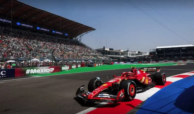 Carlos Sainz domina la clasificación de México tras eliminación de Oscar Piastri y Checo Pérez