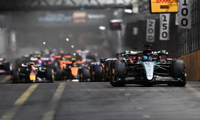Mercedes logra un impresionante doblete y Max Verstappen se corona campeón en el Gran Premio de Las Vegas