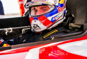 Max Verstappen por primera vez al volante de un LMDh