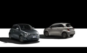 FIAT presenta su último icono de la moda, el Fiat 500e Giorgio Armani Collector’s Edition 2025, en el Salón del Automóvil de Los Ángeles