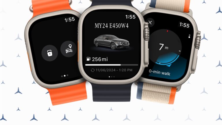 Mercedes-Benz presenta una nueva aplicación para Apple Watch