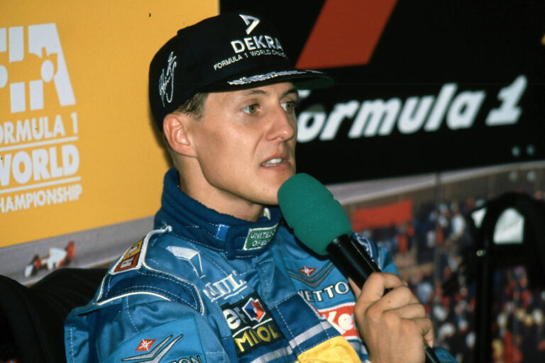 El histórico Ferrari AZUL conducido por Schumacher en Mónaco será subastado