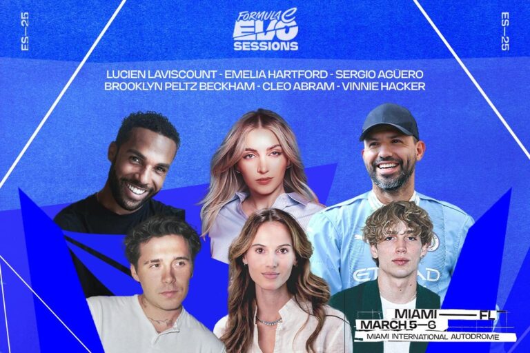 La Fórmula E presenta Evo Sessions: la experiencia de automovilismo definitiva para 11 de las personalidades más seguidas del mundo