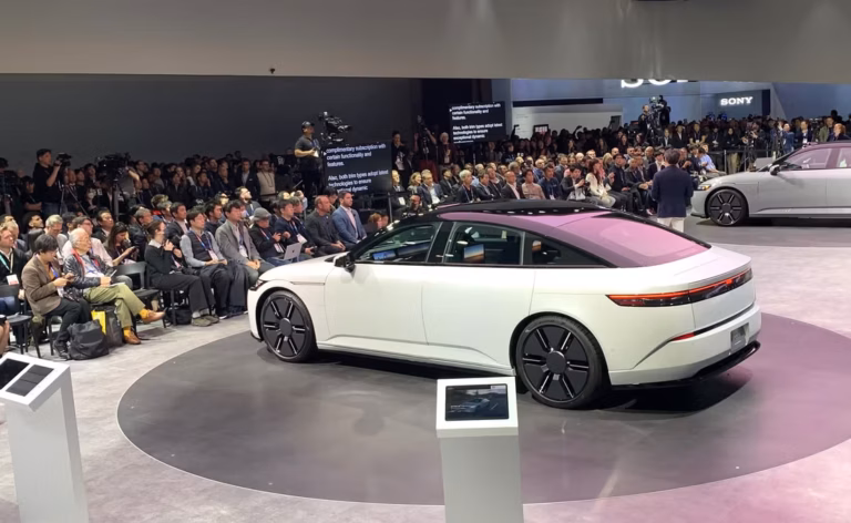 CES 2025: El Vehículo Eléctrico de Sony Honda Mobility tendrá un precio inicial de 89.900 Dólares