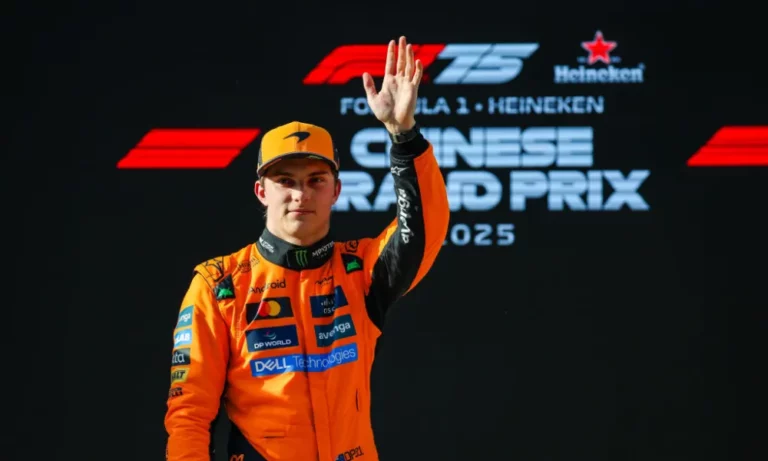 La puntuación perfecta de Piastri en China, un doblete para McLaren