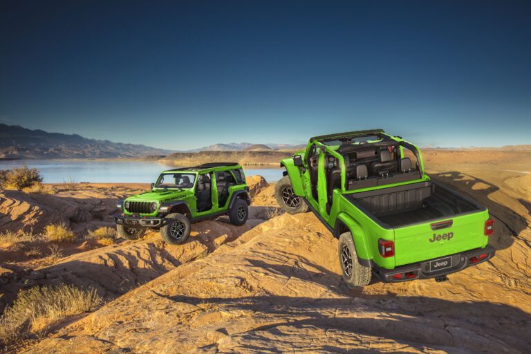 Jeep le da un color verde espectacular a la Gladiator