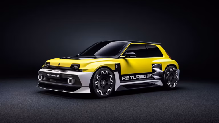 El Renault 5 Turbo 3E llega como un homenaje con tracción trasera y 536 HP