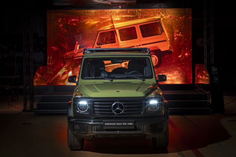 Altamente exclusivo: el Mercedes-Benz Clase G Edition STRONGER THAN THE 1980s celebra los orígenes del ícono todoterreno