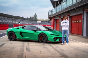 Lamborghini Temerario: la prueba en pista de Francesco Bagnaia