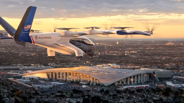 Los Juegos Olímpicos de Los Ángeles 2028 contarán con estos Taxis Aéreos