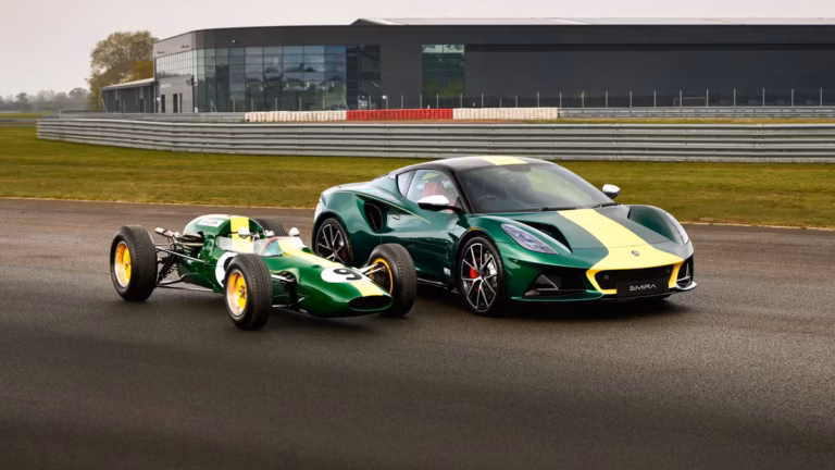 El Lotus Emira Clark Edition 2026 rinde homenaje a uno de los mejores pilotos de la historia