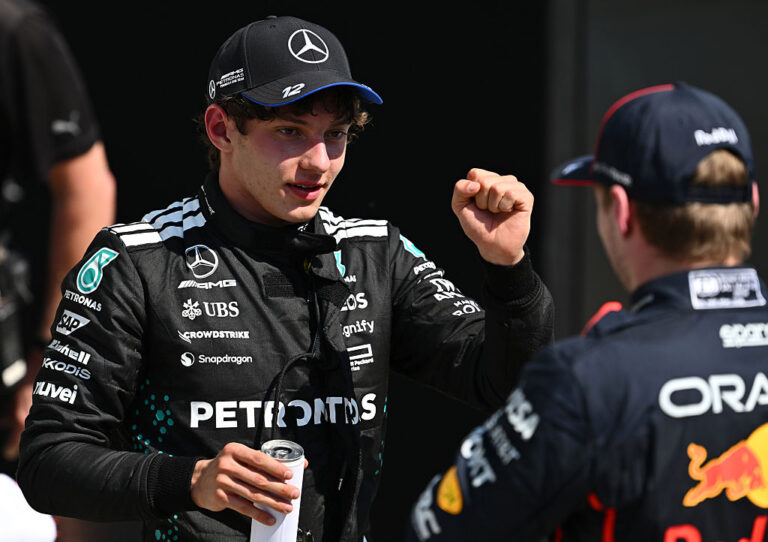 Antonelli se inspiró en los «asombrosos» primeros años de Verstappen
