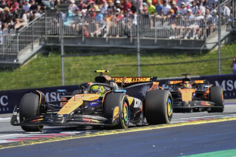 Lando Norris resiste el asedio de Piastri y conquista Austria en una batalla vibrante para McLaren