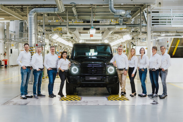 Mercedes-Benz celebra el Clase G número 600.000: historia, legado y electrificación