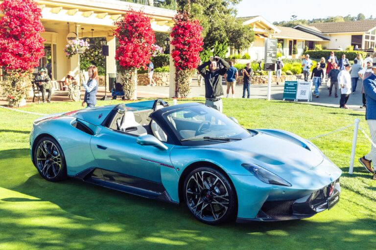 Maserati deslumbra en la Monterey Car Week 2025 con el debut del MCPURA