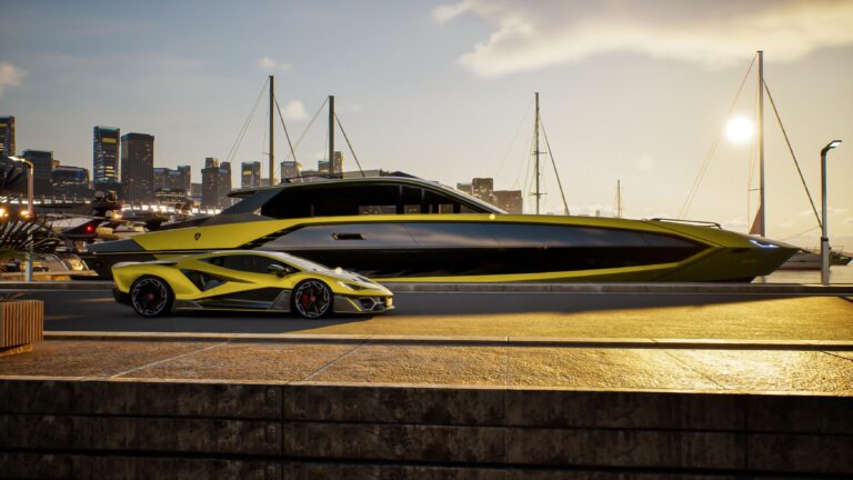 Lamborghini lleva su ADN al mar con el nuevo Tecnomar 101FT