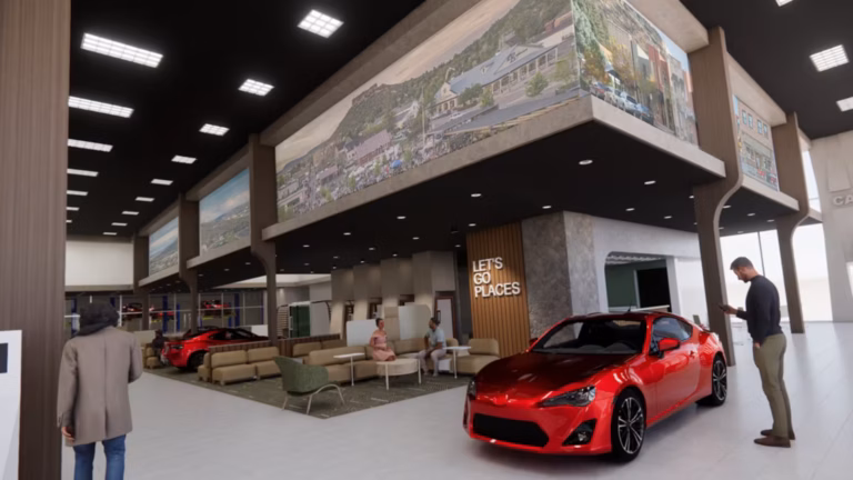 Toyota lanza un programa voluntario para modernizar los interiores de sus concesionarios