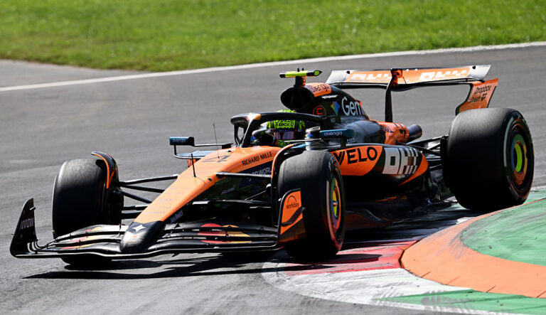 Norris vuelve a marcar el ritmo en la FP3 de Monza, con Leclerc al acecho