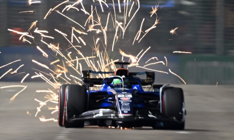 Williams excluido de la clasificación del GP de Singapur por infracción del DRS