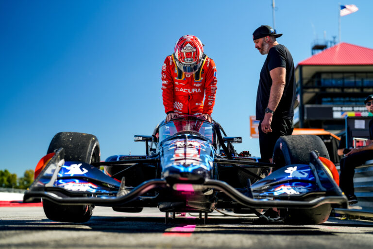 Kakunoshin Ohta prueba un IndyCar con Meyer Shank Racing en Mid-Ohio