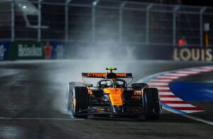 Clasificación del GP de Las Vegas: Norris logra la pole bajo la lluvia; Hamilton y Antonelli quedan fuera en la Q1