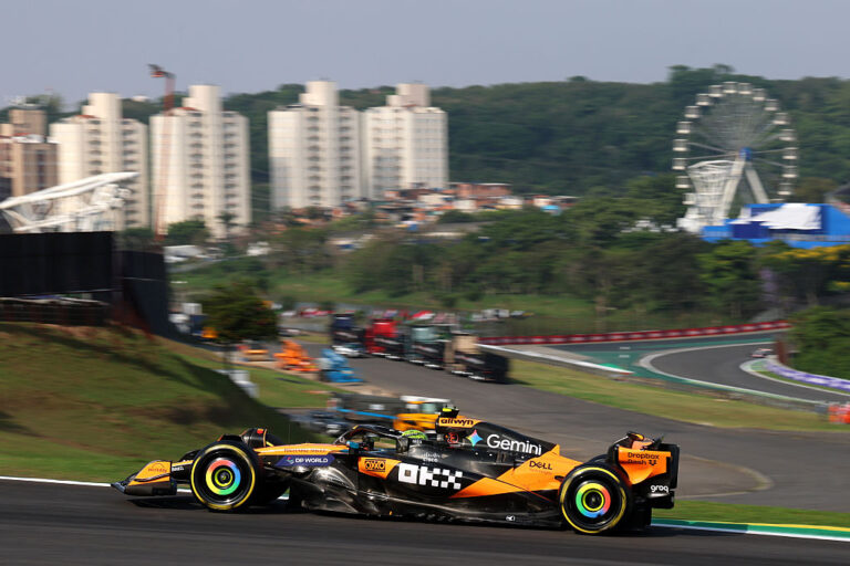 Sprint de São Paulo: Norris logra la pole y Piastri partirá tercero