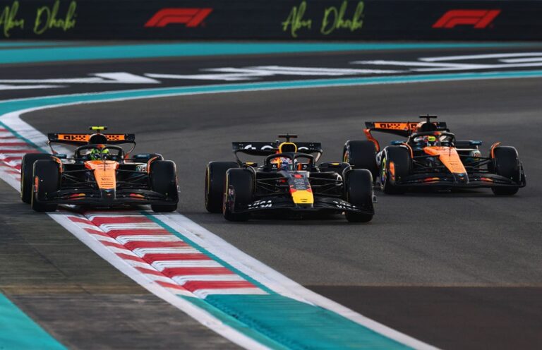 GP de Abu Dhabi: Max Verstappen gana la última carrera del año, pero Lando Norris se corona campeón del mundo