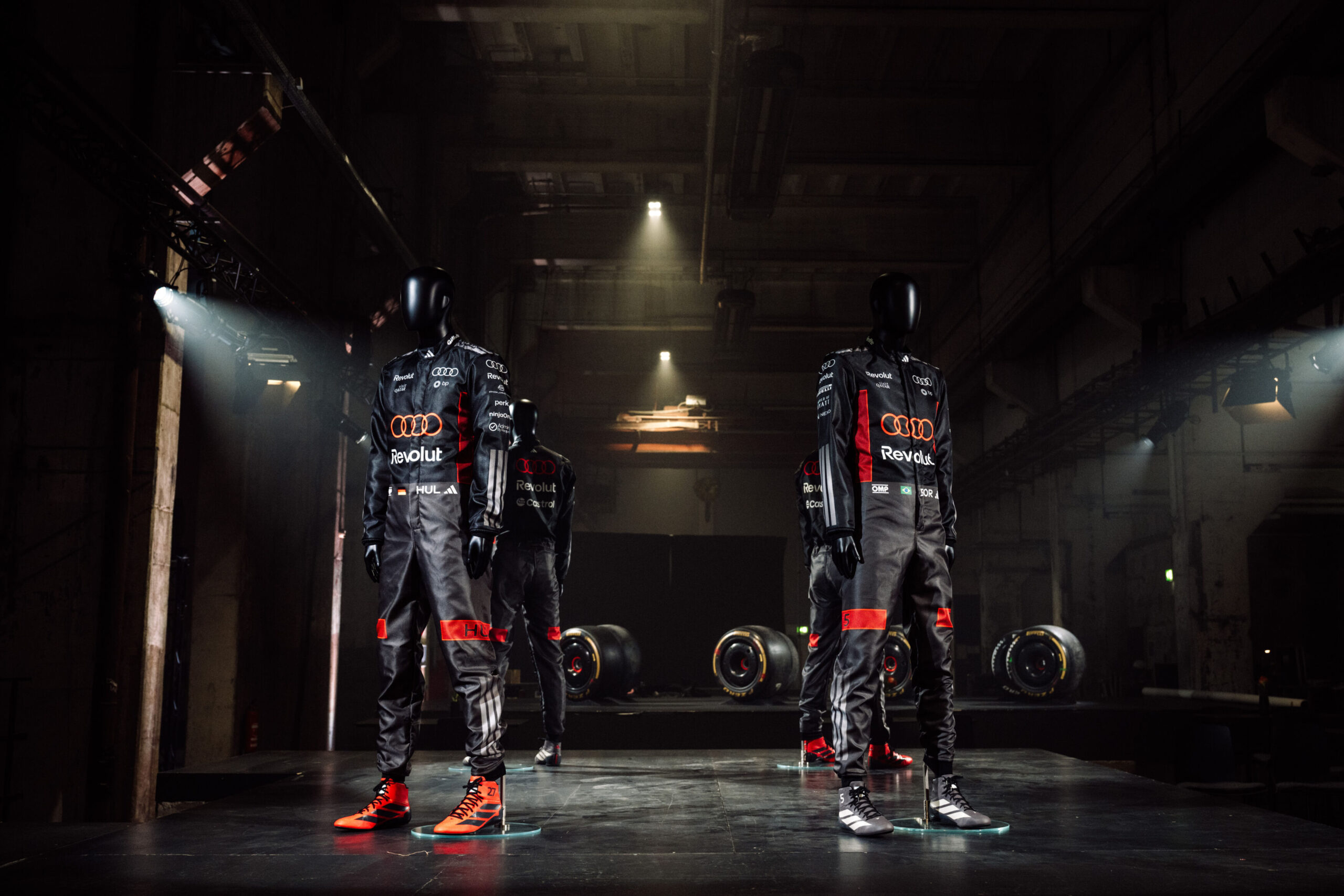 Audi y Adidas lanzan su primera colección oficial para la Formula 1