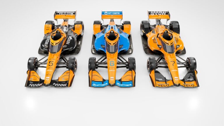 Arrow McLaren apuesta por la continuidad en las decoraciones de IndyCar para 2026