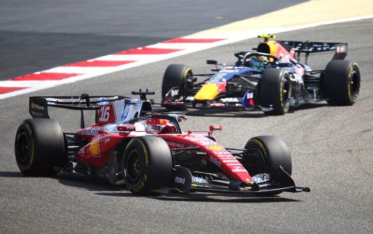 Charles Leclerc lidera los test y coloca a Scuderia Ferrari al frente en Bahréin
