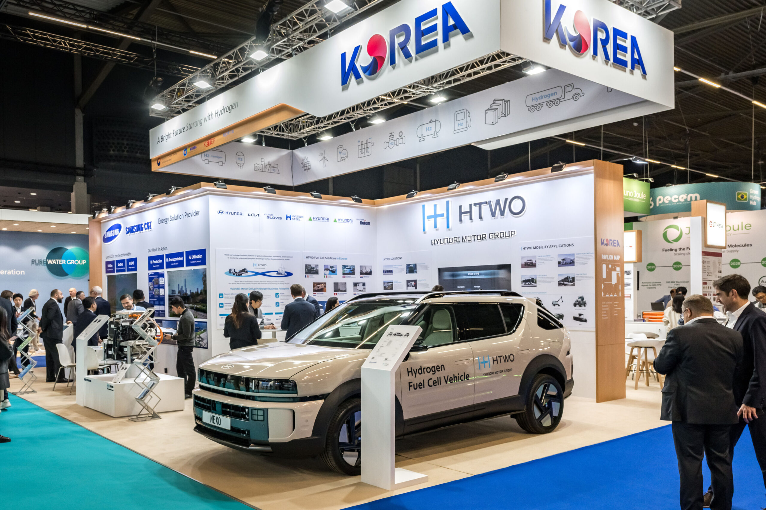 Hyundai Motor Group refuerza su apuesta por el hidrógeno en Europa con la plataforma HTWO