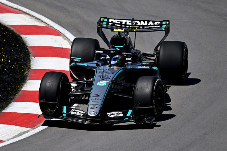 Andrea Kimi Antonelli lidera el doblete de Mercedes en la práctica del GP de Canadá