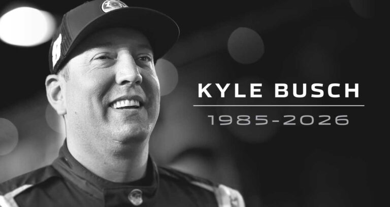 Fallece Kyle Busch a los 41 años: NASCAR pierde a una de sus mayores leyendas