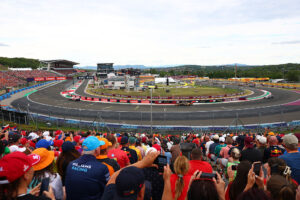 Sergio Pérez analiza una vuelta al Hungaroring: «La clave está en la entrada de las curvas»