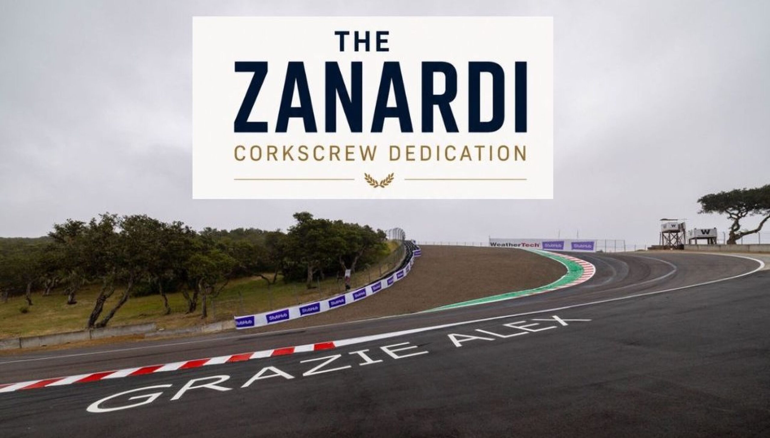 El Sacacorchos de Laguna Seca llevará el nombre de Alex Zanardi 30 años después de su adelantamiento histórico