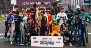 Foto de grupo de los pilotos en el GP de Australia 2026; la mayoría seguirá en la parrilla de F1 2027