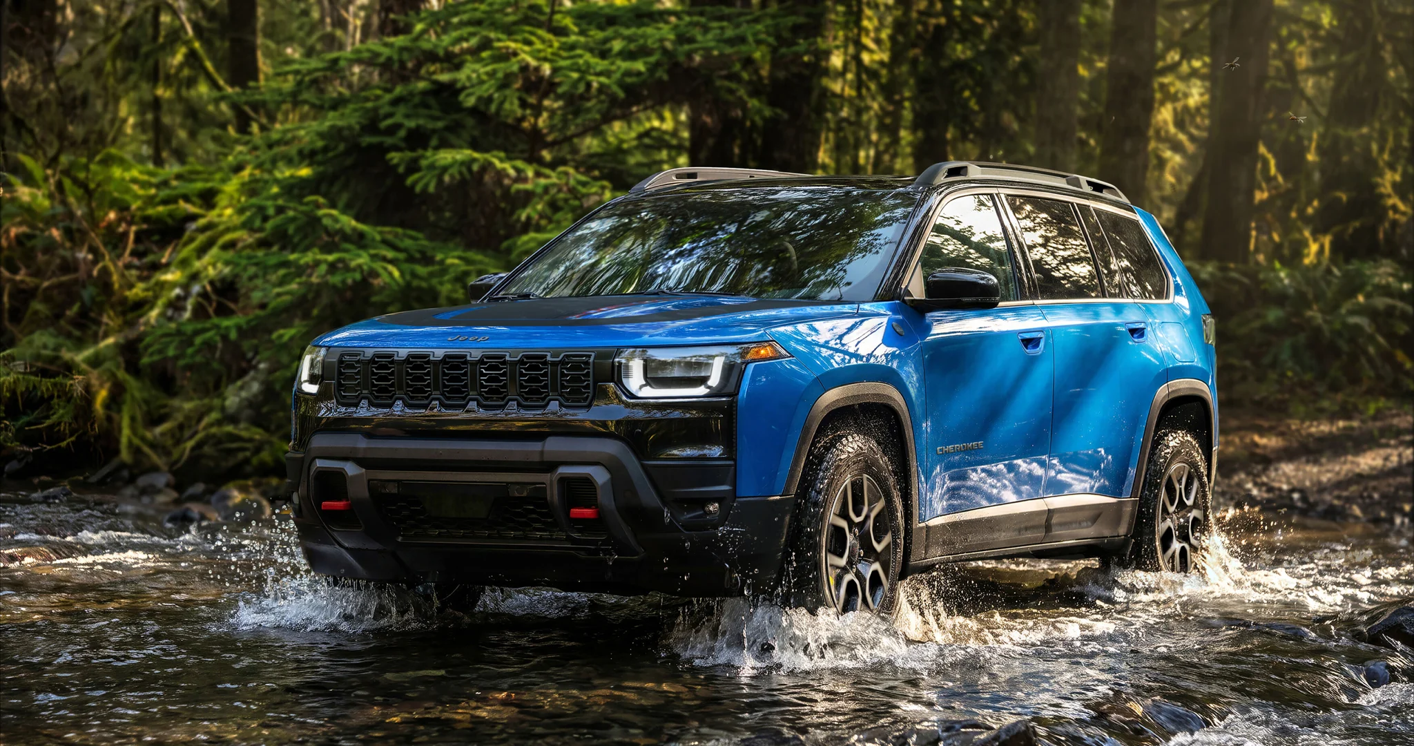 Jeep Cherokee 2027: llega el Trailhawk y se amplía la gama del SUV híbrido