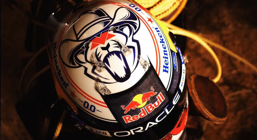 Max Verstappen presenta un casco especial y Red Bull apuesta por el blanco para el GP de Estados Unidos
