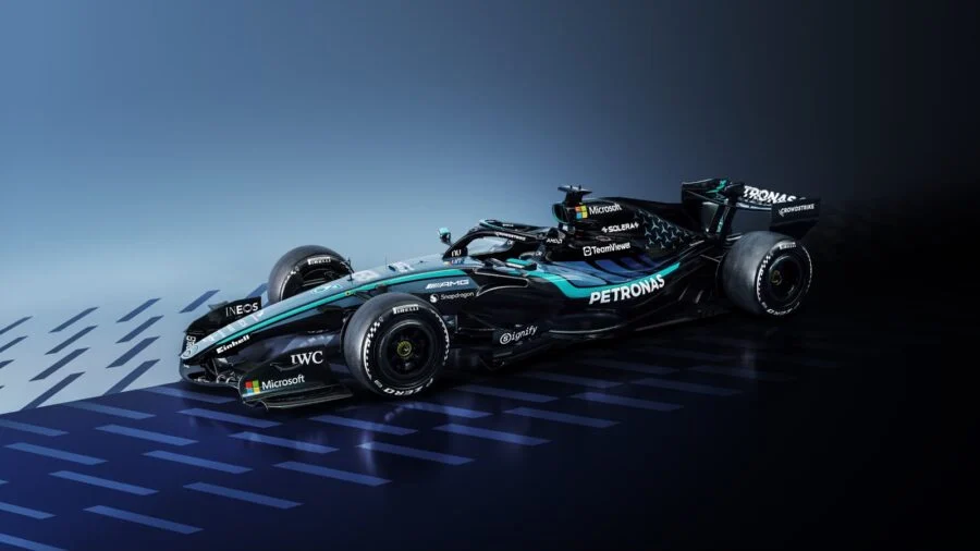 Mercedes estrenará una decoración azul en el GP de Estados Unidos de Fórmula 1