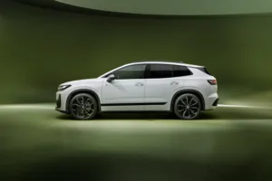 Perfil del Volkswagen ID. Tiguan en color Glacier White